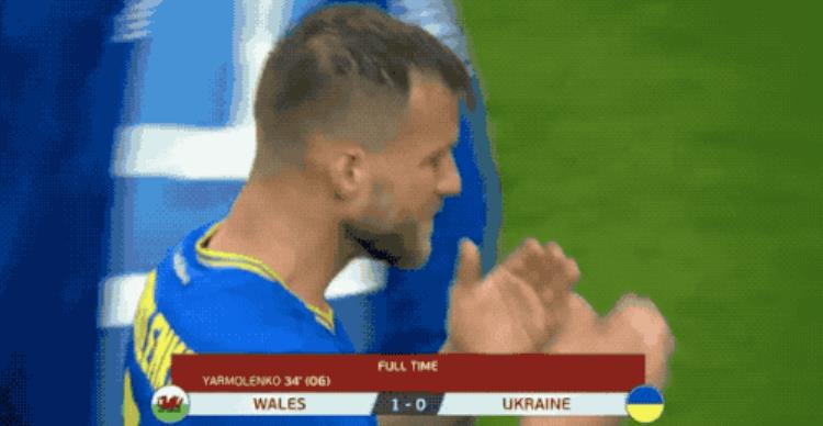 悲喜两重天威尔士晋级世界杯狂欢如夺冠乌克兰球员雨中哭成泪人