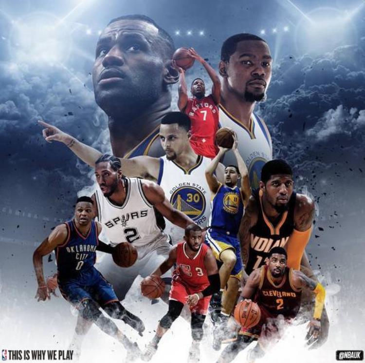 NBA官方发布现役最强10人海报球迷表示不同意