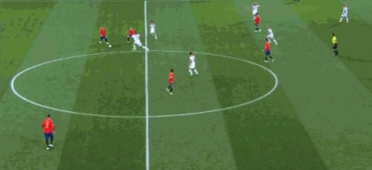 西班牙和摩洛哥的分界线「西班牙22摩洛哥全场比赛精彩集锦西班牙争议进球VAR判定有效」