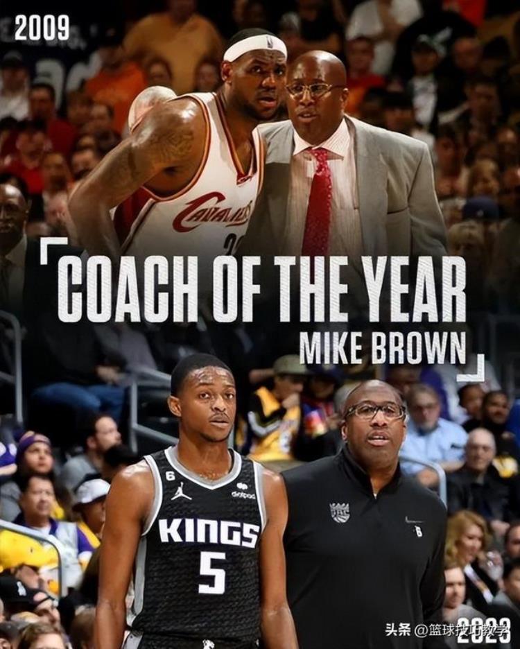 nba今年最佳教练「迈克布朗全票当选2023赛季年度最佳教练NBA历史上首次」