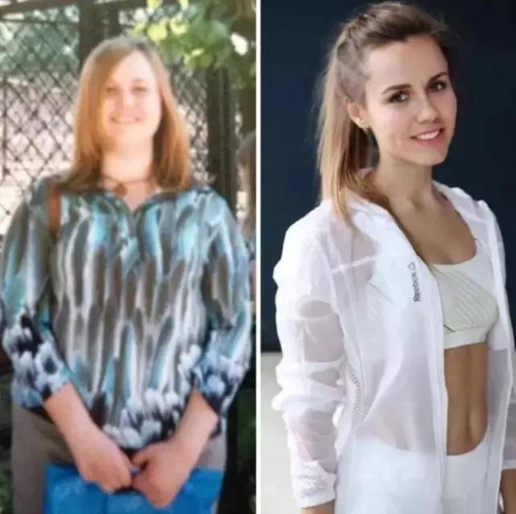俄罗斯女孩减肥,300斤胖子减肥成功后变成美女