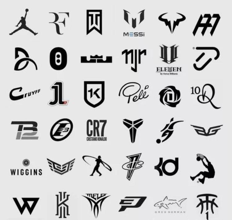 21世纪的22大体育明星个人专属logo