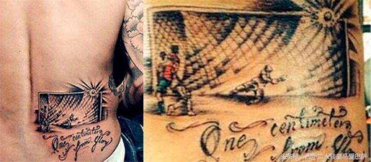 球迷纹身梅西,阿根廷梅西晒脚手纹身