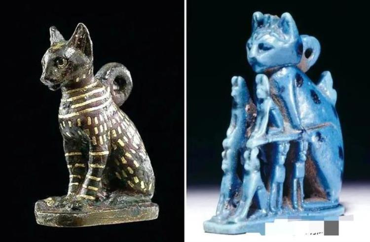 古埃及猫神贝斯特象征意义,著名的猫的金属雕塑