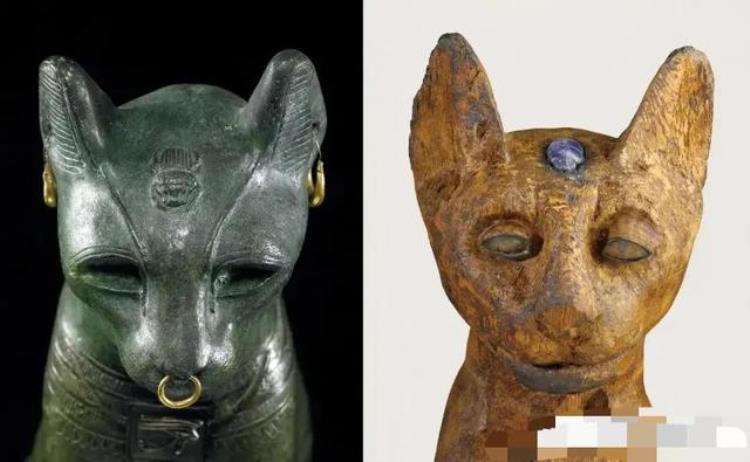 古埃及猫神贝斯特象征意义,著名的猫的金属雕塑