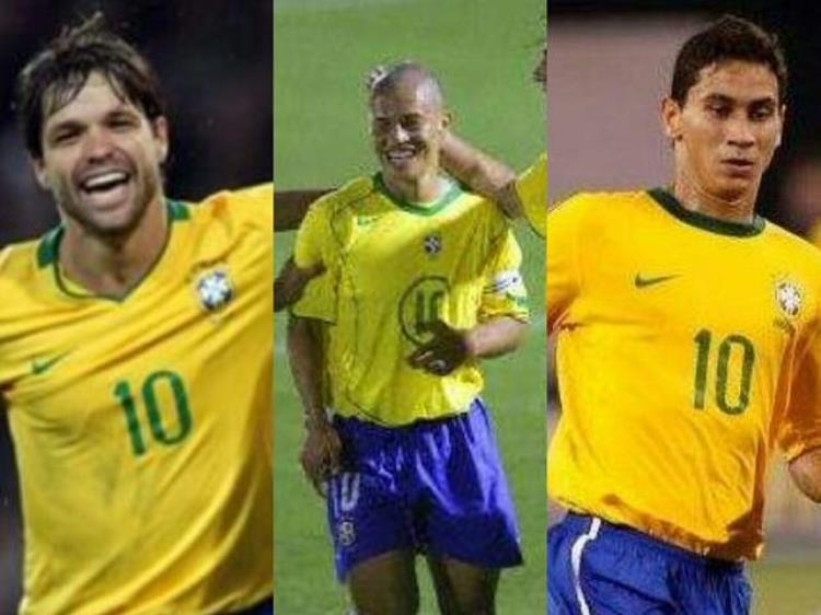 巴西队历届10号球员,巴西6号球员有哪些