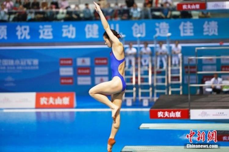 全国跳水冠军赛昌雅妮3米板险胜折桂杨昊10米台夺冠