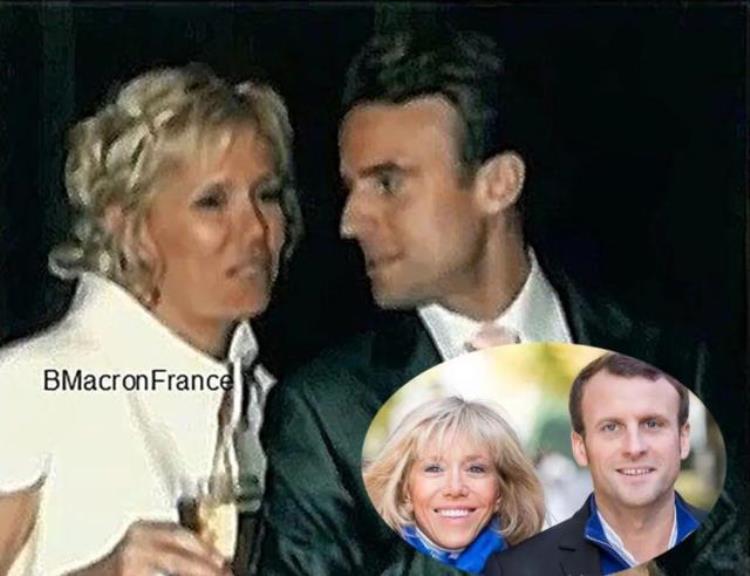 法国总统马克龙的妻子照片曝光,法国总统马克龙婚姻大事
