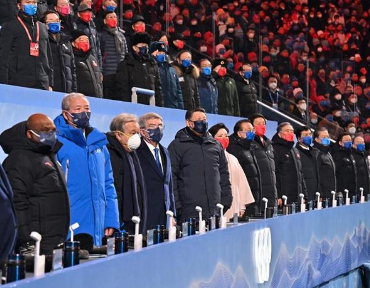 第二十四届冬季奥林匹克运动会在北京隆重开幕习近平出席开幕式并宣布本届冬奥会开幕