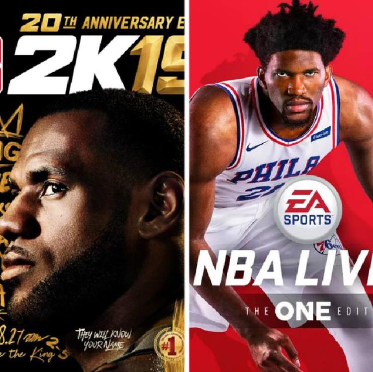 今年篮球游戏玩点啥NBA2K19与NBALive19你选哪个
