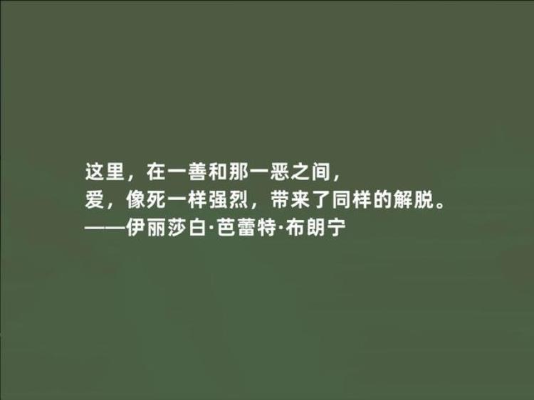 布朗宁的名言「英国顽强女诗人布朗宁十句诗话才气十足极具现实意义爱了」