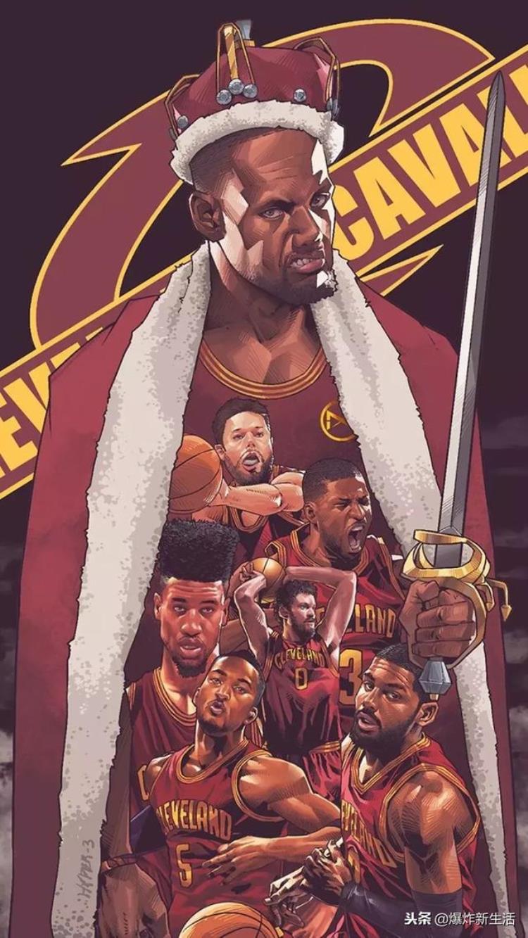 nba超酷壁纸「手机壁纸丨NBA炫酷特刊」