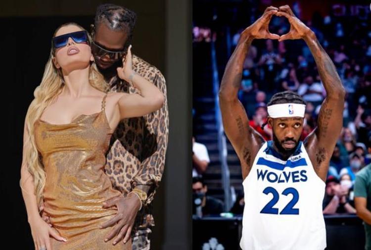 NBA黑白配贝弗利晒与女友合影身材颜值不输名模眼光绝了