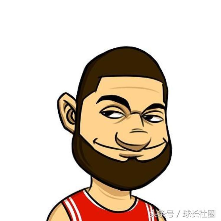 漫画适合当头像的NBA漫画你能认出来是哪些球星吗