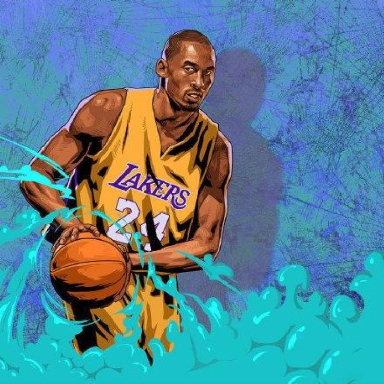 nba壁纸 漫画「干货NBA一组很适合做壁纸的NBA球员漫画」