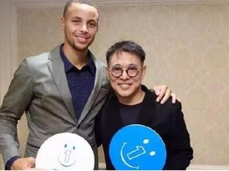 与nba球员合影「那些与NBA球星合影的中国明星们有一张不超过21个90后看过」