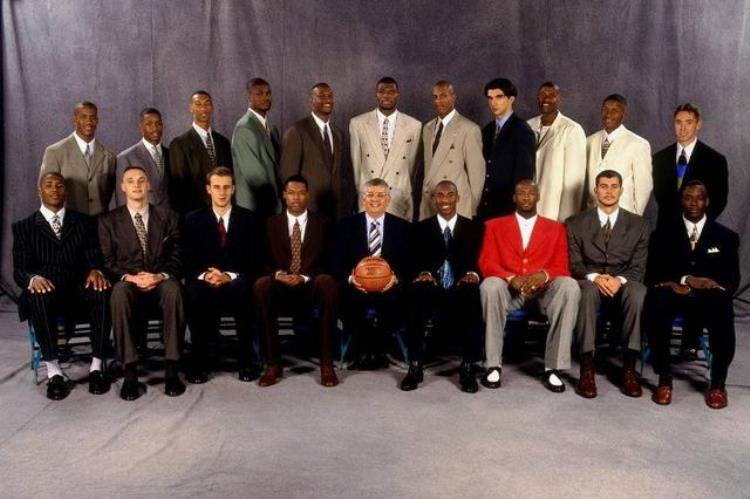 96黄金一代nba球星「NBA老照片黄金一代1996年NBA选秀」
