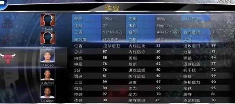 威少2k评分「对比威少2K23和2K14能力值」