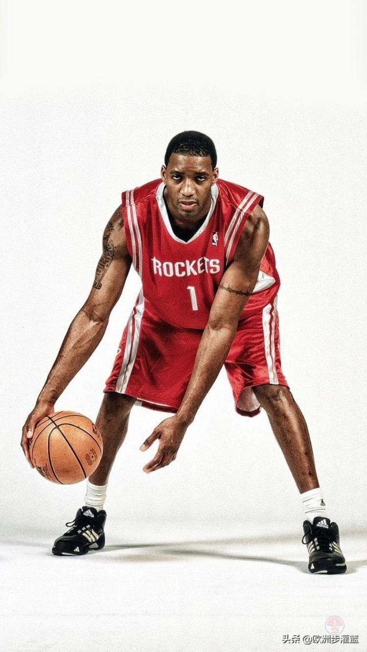 火箭麦迪集锦「NBA福利老照片麦迪火箭时期球服定妆照颜值巅峰」