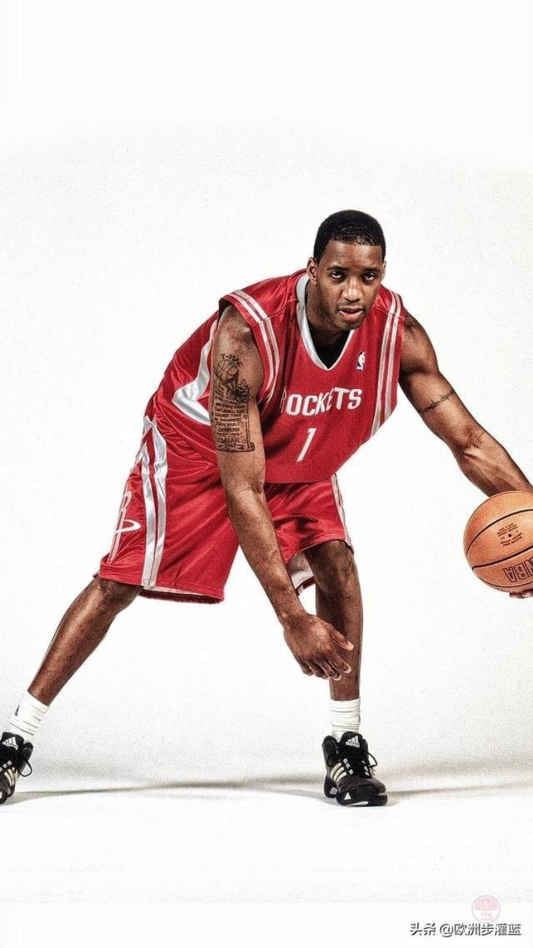 火箭麦迪集锦「NBA福利老照片麦迪火箭时期球服定妆照颜值巅峰」