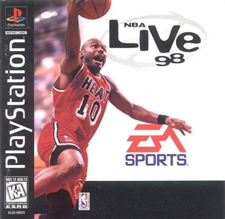 你都玩过么NBA游戏封面全汇总NBALIVE系列
