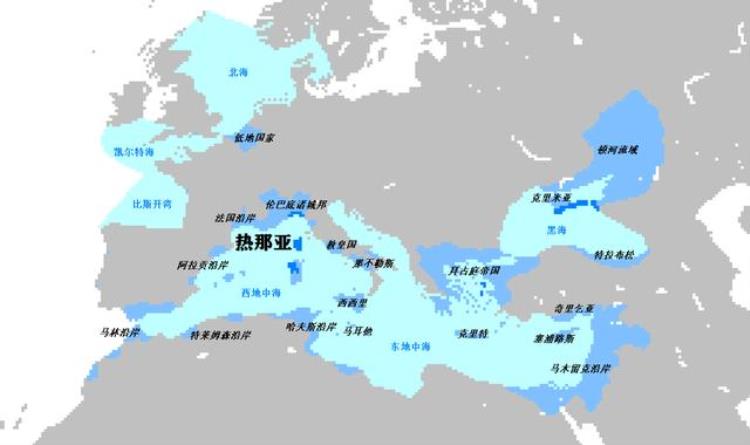 热那亚共和国第十一个地中海第一强国1284至1380年