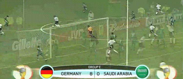 韩日世界杯回顾克洛泽横空出世德国狂虐沙特你还记得吗