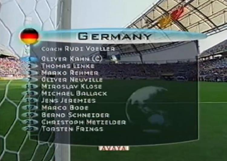 韩日世界杯回顾诺伊维尔绝杀德国险胜巴拉圭率先挺进8强