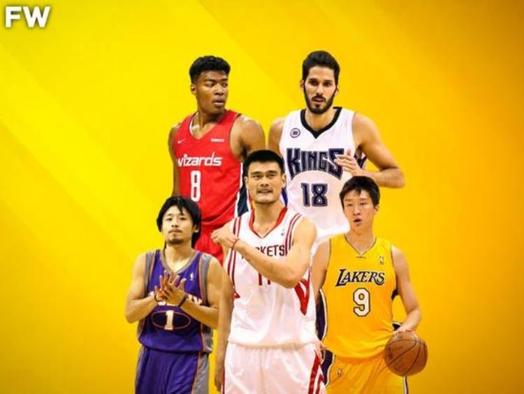 美媒评NBA各大洲历史最强阵姚明孙悦成亚洲代表