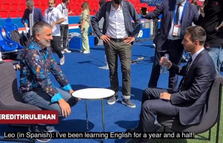 梅西最大短板曝光采访自曝已学一年半英语但只会听不会说