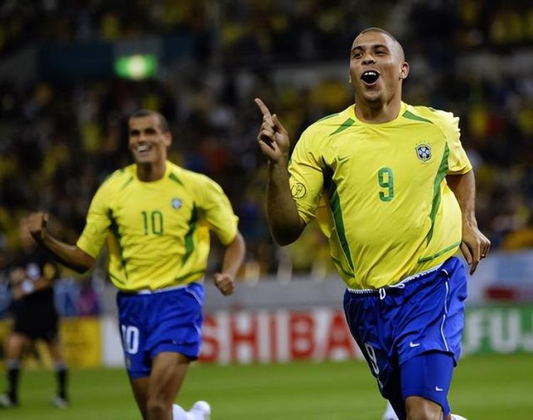 巴西球员世界杯进球排行榜内马尔垫底大罗领衔
