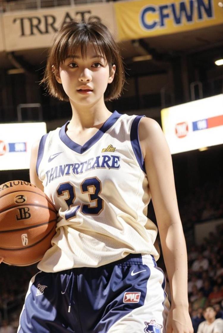 这样漂亮有气质的篮球宝贝美女能去NBA总决赛吗女神篮球服写真