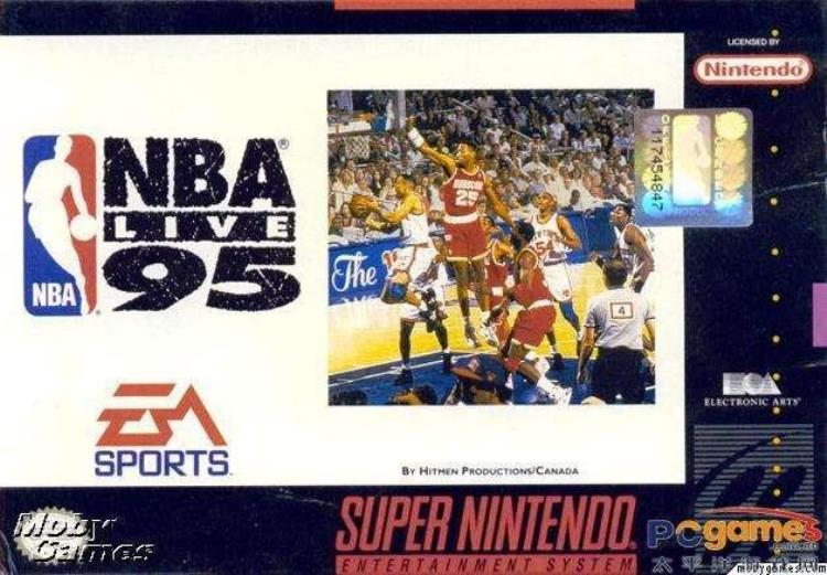 你都玩过么NBA游戏封面全汇总NBALIVE系列