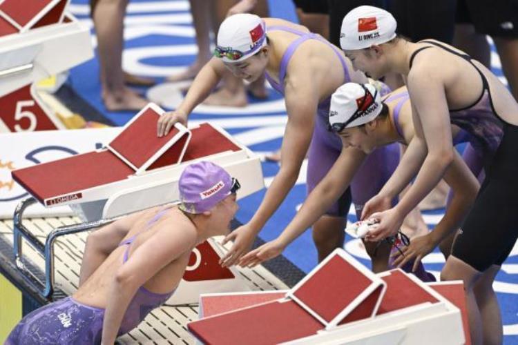 福冈游泳世锦赛中国队收获1铜1项亚洲纪录澳大利亚队再破接力世界纪录