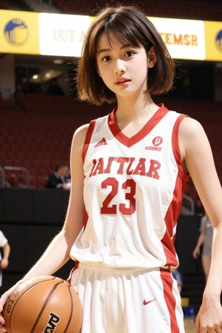 这样漂亮有气质的篮球宝贝美女能去NBA总决赛吗女神篮球服写真