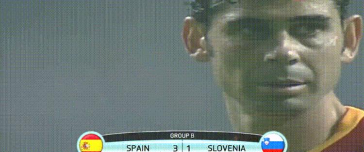 02记忆西班牙首次首场比赛获胜斯洛文尼亚一哥被换下暴怒