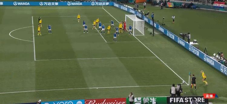 女足世界杯8分钟3球瑞典50狂胜意大利两战全胜提前获得出线权