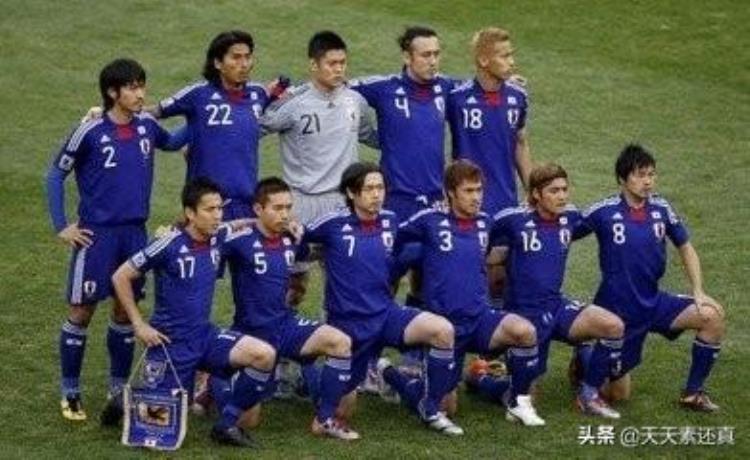 日本参加了6次世界杯和三支球队已经碰面过两次