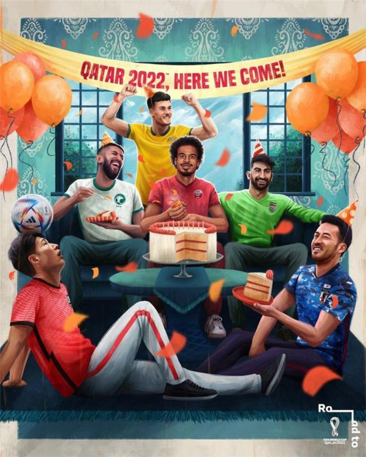 2022世界杯32强全部出炉足球世界进入卡塔尔时间