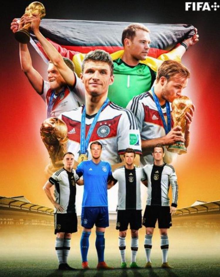 2014年德国队世界杯夺冠阵容仅剩穆勒诺伊尔等四人继续征战