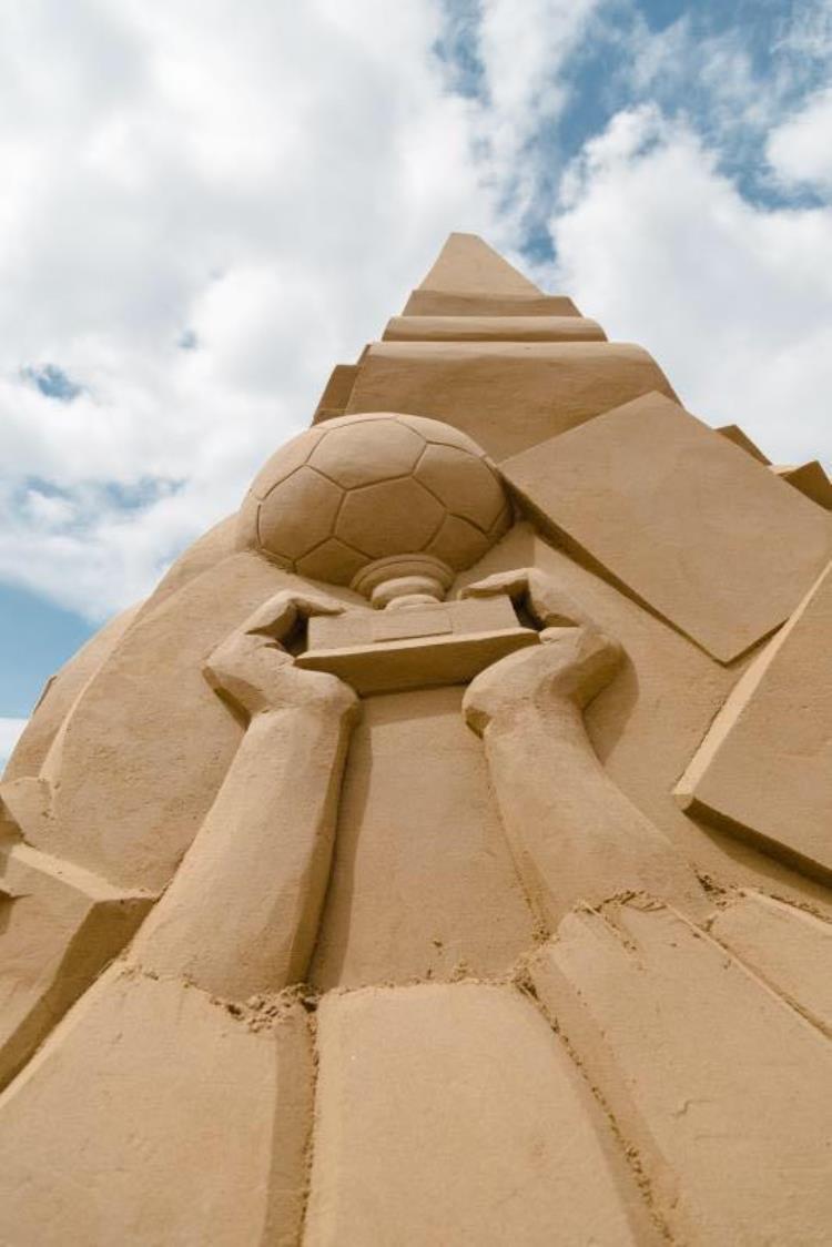 朱家尖南沙呈现沙雕世界杯