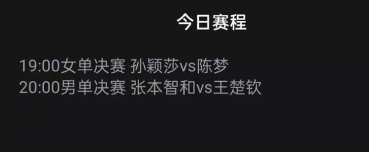 CCTV5今日直播19:00世乒联世界杯单打决赛(附赛程)