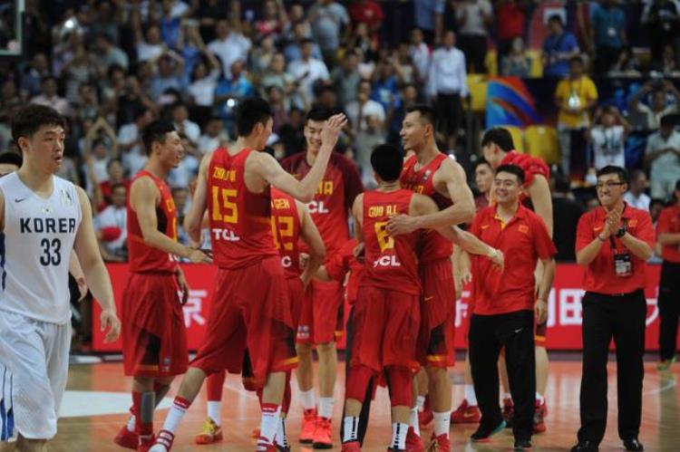 中国男篮对战韩国,中韩男篮队比赛结果