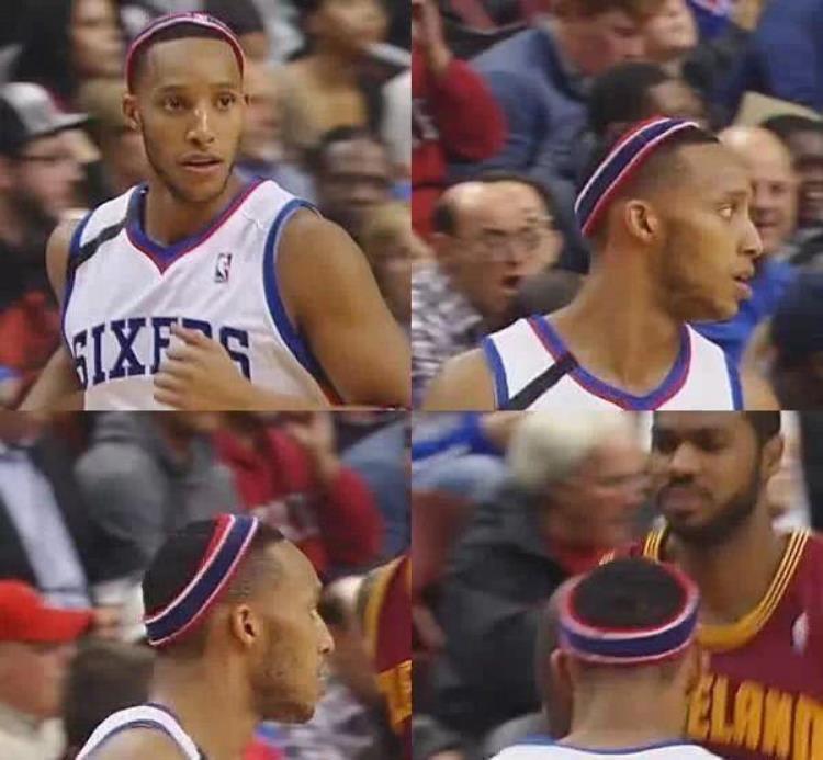nba球员戴发带「不只为吸汗NBA球星为啥戴发带AI彰显个性詹姆斯为了遮羞」