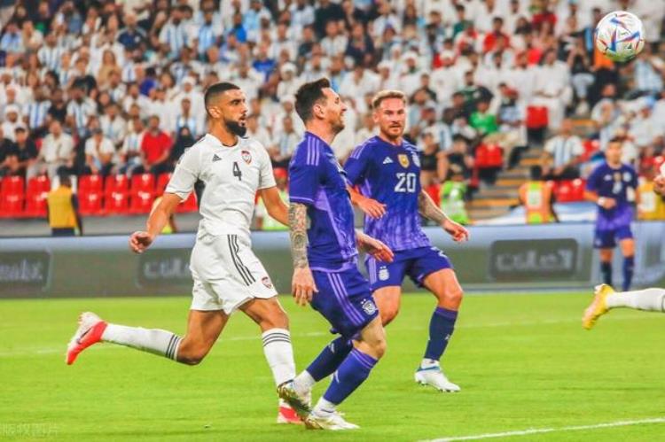 2022卡塔尔世界杯梅西会参加吗「2022卡塔尔世界杯热身赛阿联酋05阿根廷球王梅西建功」