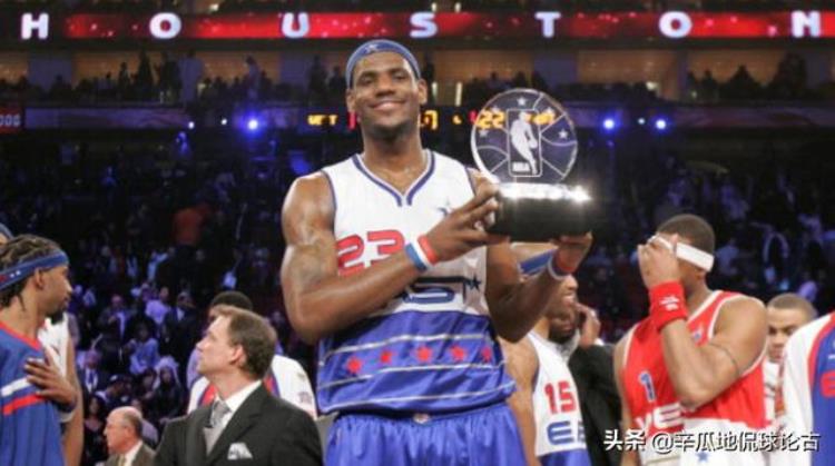 NBA全明星赛编年史2006姚明票王詹姆斯夺麦迪MVP
