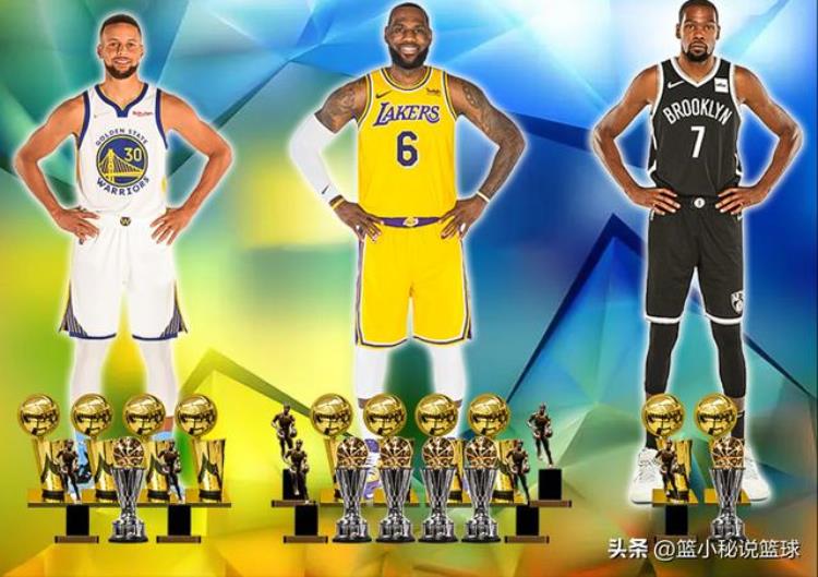 NBA现役最有成就的5个球员只看总冠军MVP和总决赛MVP的总和