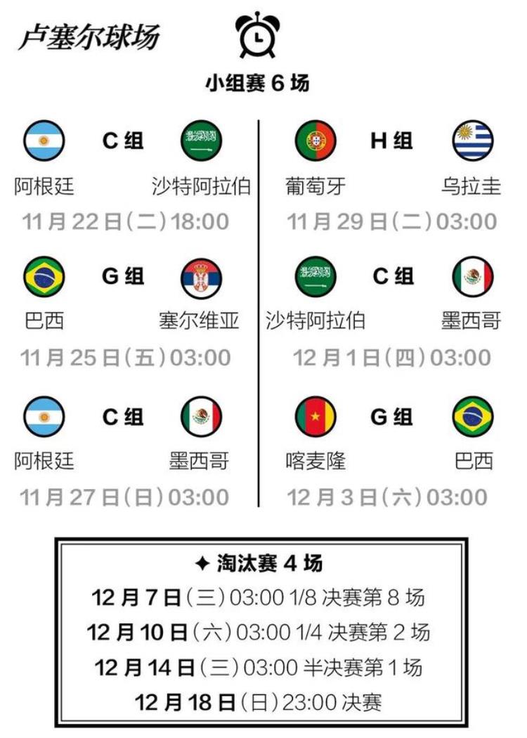卡塔尔世界杯中国队赛程「卡塔尔世界杯中国也参赛了附完整赛程表」