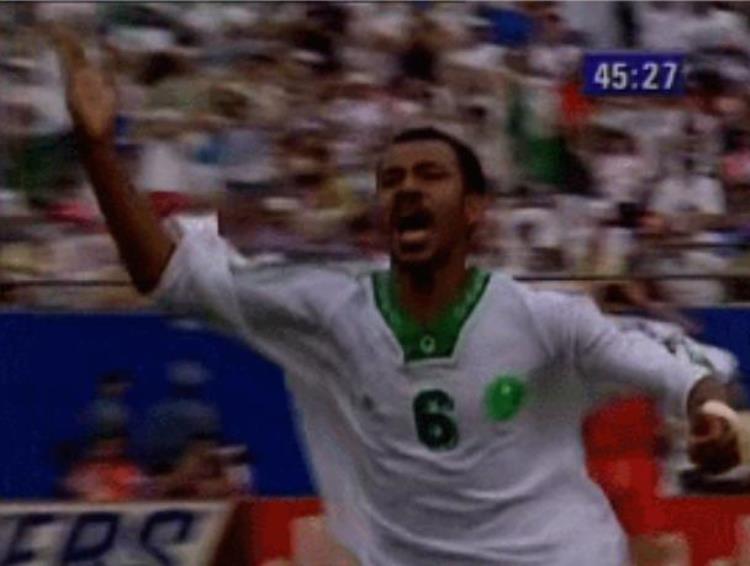 94年世界杯沙特战绩「世界杯小历史1994世界杯F组沙特VS摩洛哥沙特世界杯首胜」