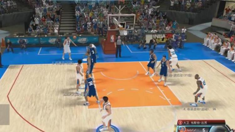 NBA2K雷霆新少主游戏中曾经的绝对王者如今只有拉胯的份